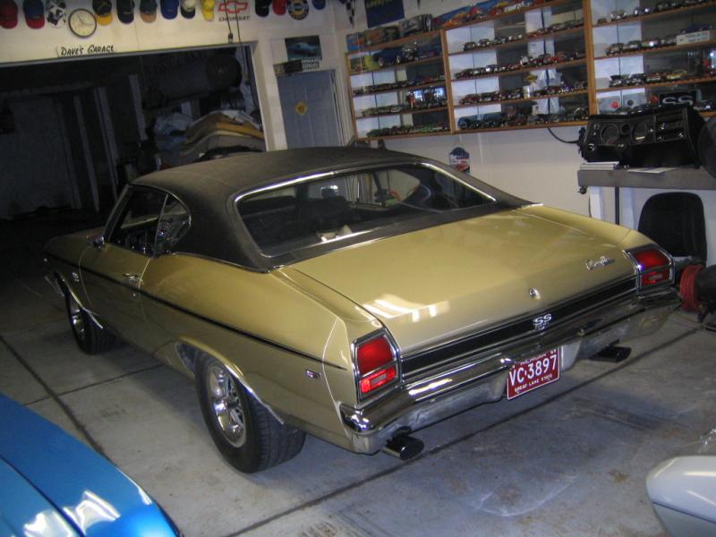 this chevelle is goldin now thanks to gdwrench