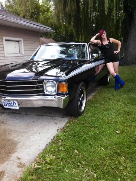Yes, I did let her lean on it.