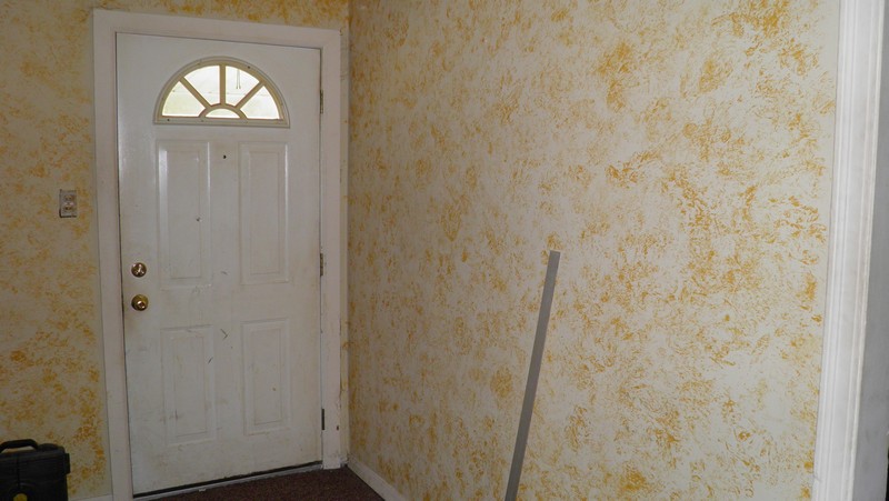 Check out the living room walls