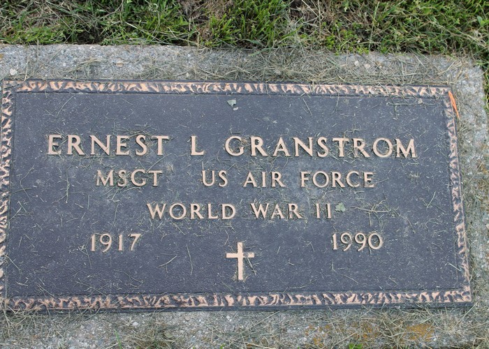 My Uncle Ernie.  He was a Master Sargent in the Air Force.