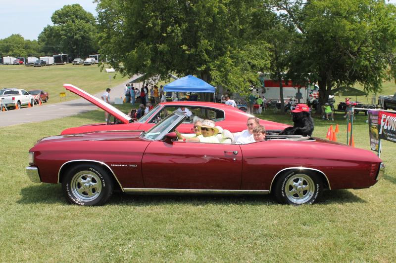 flashs wife has a beautiful 1972 Malibu convertible. Here we are, flash, Ms flash, my son Jacob and me. One of my favorite memories will always be of the 1st ride that my son Jacob and I took with flash and his wife to a car cruise Friday night during Chevellabration 2012.
