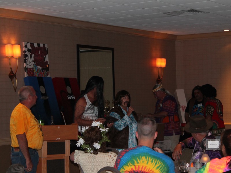 Sonny and Cher.  I think there was something wrong with this picture.  lol