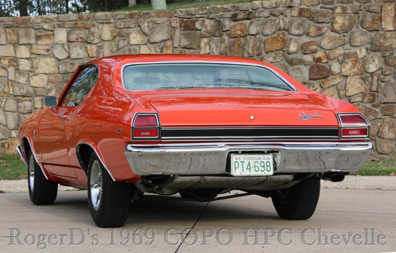 RogerD's 69 COPO HPC Chevelle 19