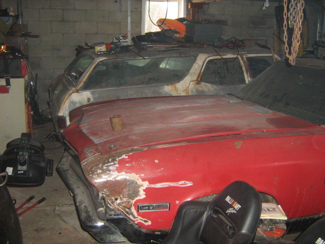 the garage