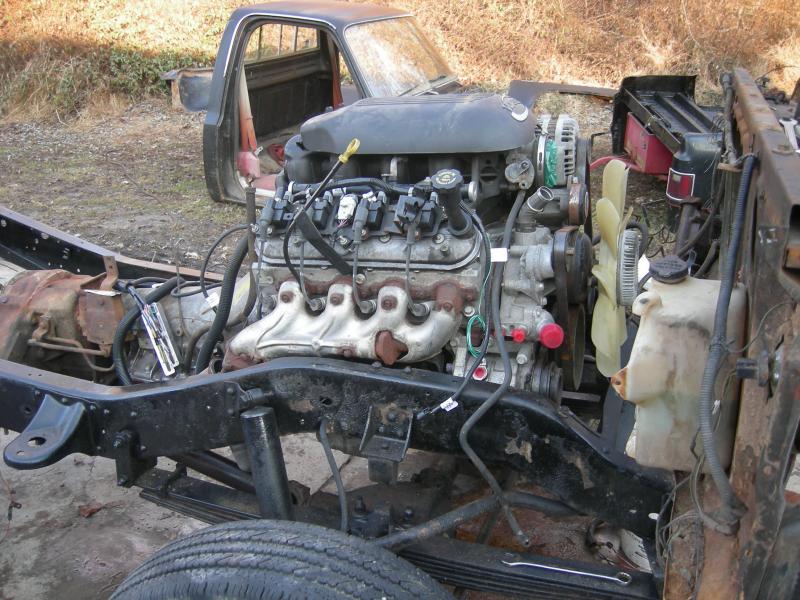 Putting the new 5.3 LS motor in it