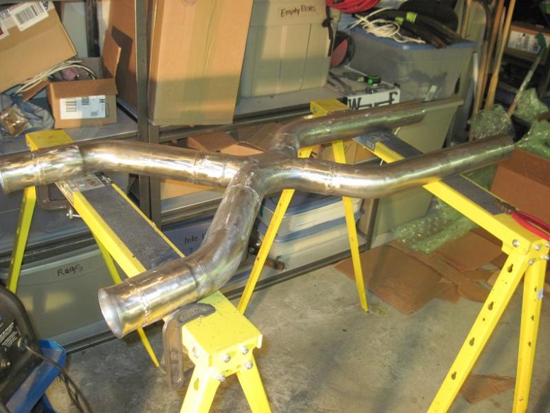 I saved some cash welding up the exhaust myself.  This is MIG - I have not braved the TIG yet....