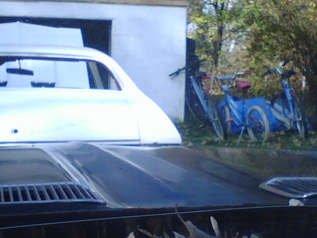 sittin in car