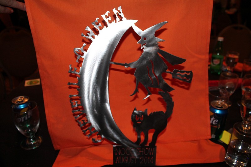 The top 50 Award trophy.