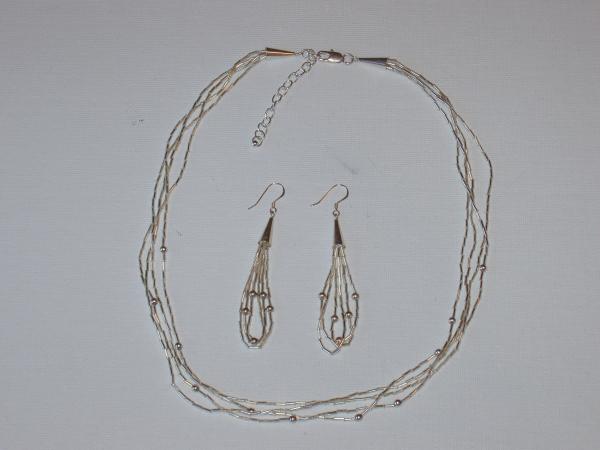 Silver Glass Set - $12