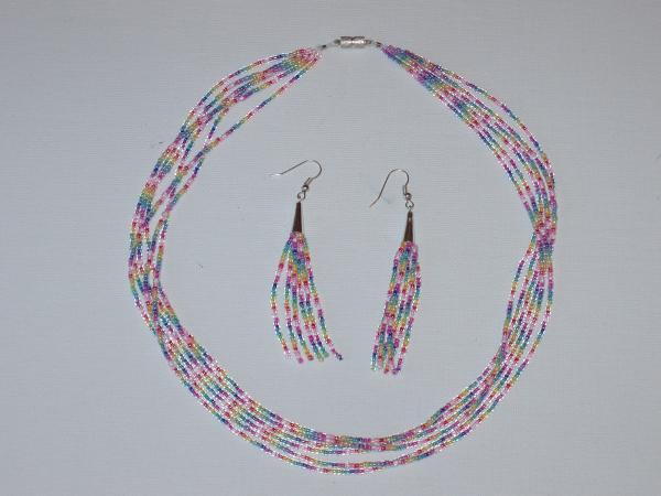 Rainbow Seed Beads Set - $12