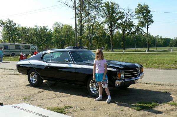 Leah loves the car.