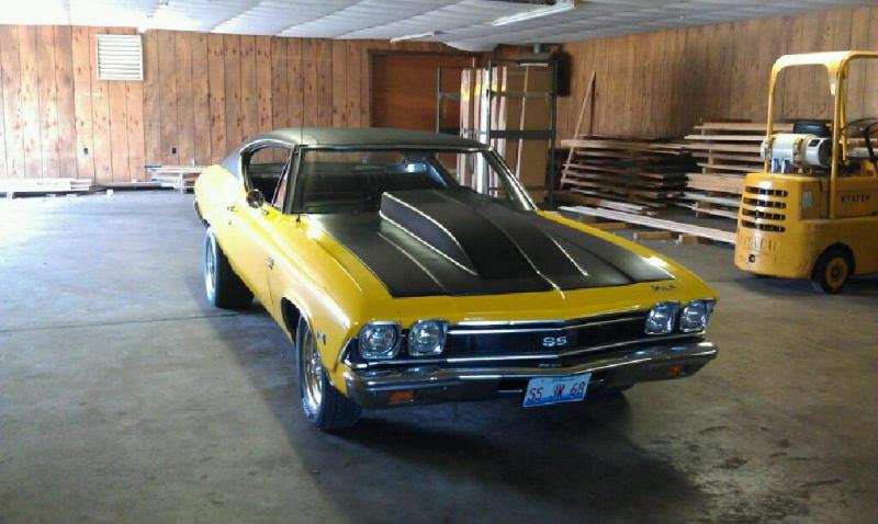 68 chevelle front